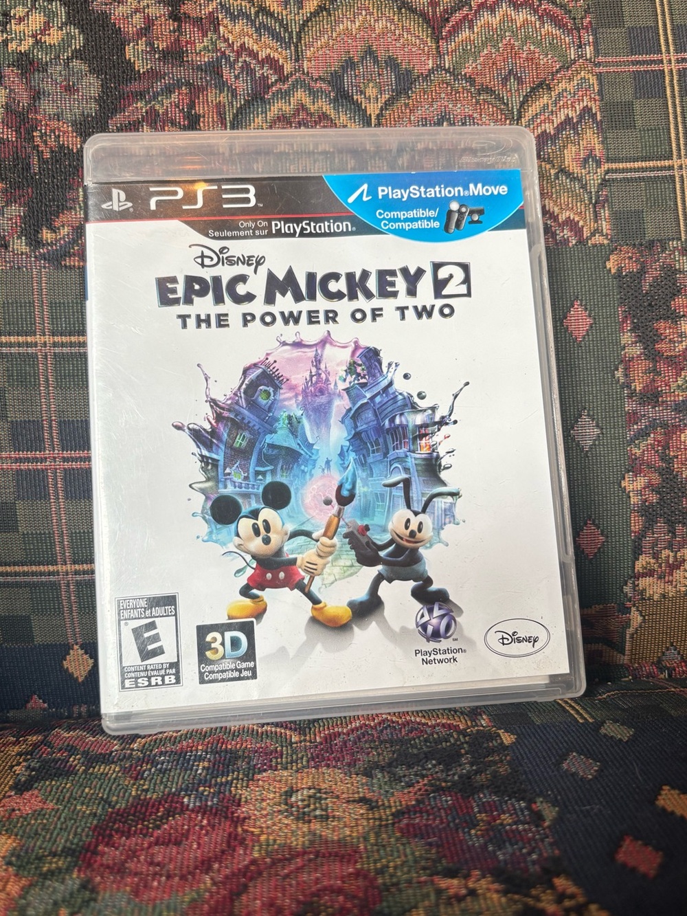 Disney Epic Mickey 2 The Power of Two PS3 PlayStation 3 Complete CIB